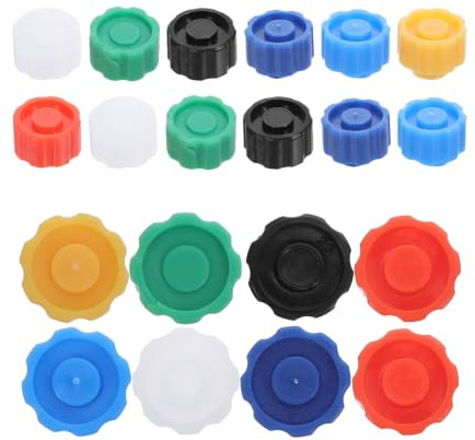 PERSELOSO 70pcs Luer Lock Syringe Tip Cap for Plastic Syringe and Dispensing Needle Tip, Airtight Leakproof Plastic Stopper, Simplifies Sample Storage, for Industrial Lab Dispensing