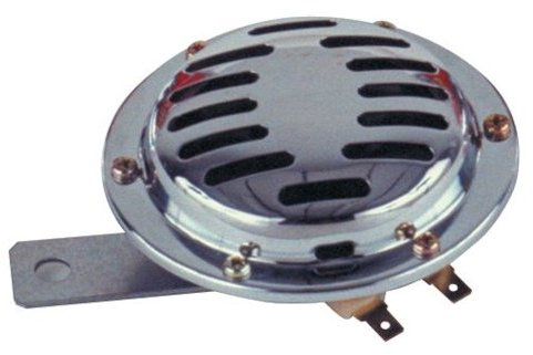 Wolo (270-2T) Chrom-Scheibenhupe – 12 Volt, niedriger Ton