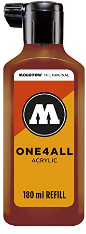 Molotow ONE4ALL Refill Acryl, Farbe 010 hummer 180 ml, Nachfülltinte für Permanentmarker