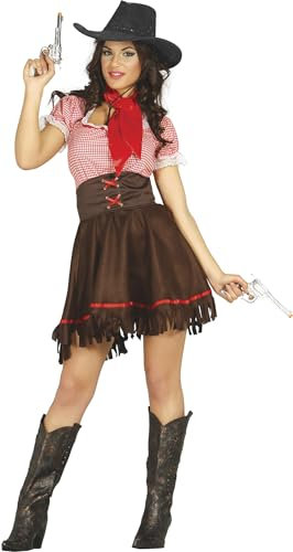 FIESTAS GUIRCA Cowgirl Fancy Dress Costume Women Size 10-12