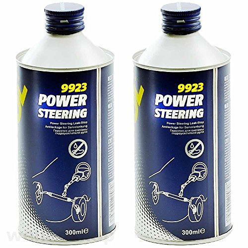 MANNOL 2 Stück Servolenkung Leckstop Dichtmittel 300ml Ölverlust Stop