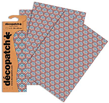 Décopatch C767O 3 Bogen Décopatch Papier 30x40cm