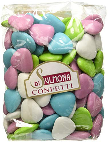 Confetti Di Sulmona Cuori Al Cioccolato, Colori Assortiti - 500 Gr