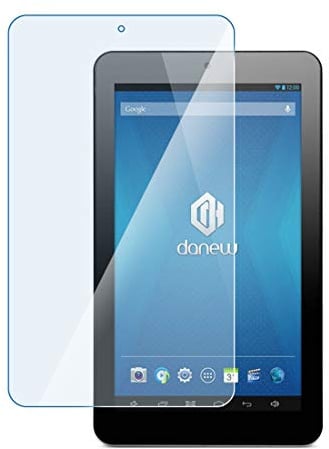 KARYLAX Displayschutzfolie aus Glas Nano Flexibel bruchsicher Härtegrad 9H, ultradünn 0,2 mm und 100% Transparent Ultra strapazierfähig für Tablet Danew dslide 714 7 Zoll