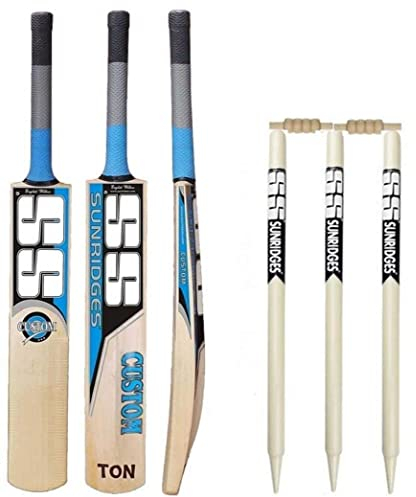 S+S SS Original Cricketschläger aus englischem Weidenholz, Größe SH Stumpf