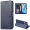 CTIUYA Schutzhülle für Huawei P30 Lite, Hülle Handyhülle Leder Klapphülle Handytasche Flip Brieftasche Schutzhülle Magnet Wallet Case Tasche Lederhülle für Huawei P30 Lite,Dunkelblau
