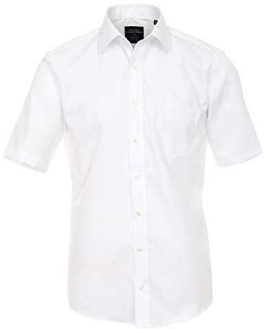 CASAMODA Businesshemd Uni Modern Fit Weiß 49