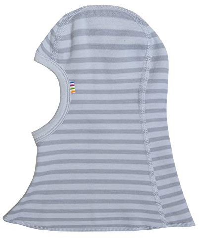 Joha Baby Kinder Jungen Schalmütze wendbar Merino-Wolle/Bio-Baumwolle, Größe:41, Farbe:blau