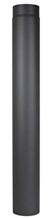 LANZZAS Tubo de estufa de 1000 mm, de diámetro, DN, diámetro de 150 mm, color: gris fundido. Otros tubos de nuestra gama se pueden encontrar aquí.