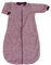 Lilano, Schlafstrampler Schlafsack Mit Arm, 100% Wollfrottee Flausch (kbT) (98-104, Beere Geringelt)