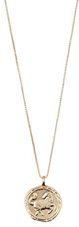 PILGRIM Jewelry Halskette mit Widder Sternzeichen - Vergoldet, Kristall