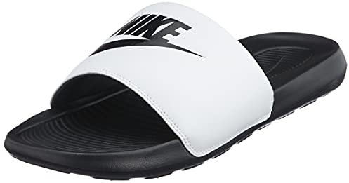 NIKE Men's Victori One Slides, Black/White, 15 UK