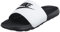 NIKE Men's Victori One Beach and Pool Shoes, Black White Black, 15 UK
