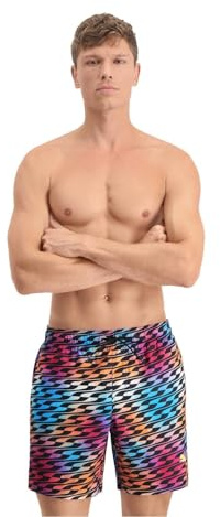 PUMA Herren Formstrip Mid Boardshorts, Black Combo, M EU