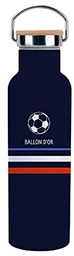 Bouteille isotherme 590ml Pour les fans de football Ballon d'Or