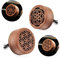 2 Stück Auto-Diffusor für ätherische Öle, Auto-Aromatherapie-Diffusor, Lüftungsclip, Mini-Holz-Diffusor für ätherische Öle, tragbares Medaillon, Auto-Aroma-Diffusor mit Lavastein, Auto-Lufterfrischer