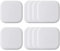 Greyoe 10 Stk Türstopper Wand, Türklinkenpuffer, Türstopper, Wandschutz, Stanzfrei, Selbstklebend, Türkollisionsschutz, Umweltfreundlicher Silikon-Aufkleber (Weiß)