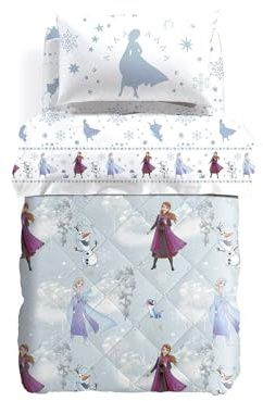 Caleffi Steppdecke Frozen ELSA & Anna aus Baumwolle