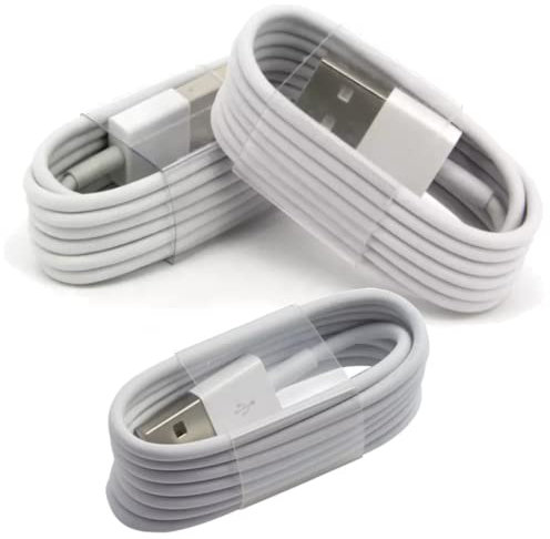 LARGE ARC iPhone Charger Cable, Lightning Cable 3Pack 1M iPhone Charger iPhone Charger Lead USB Fast Charging Cable Compatible with iPhone 11/Pro/Xs Max/X/8/7/Plus/6S/6/SE/5S iPad and More