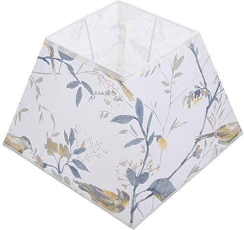 SHERCHPRY Stofflampenschirm Mit Vogelmotiv Moderner Lampenschirm Für Tischlampe Und Hängelampe Stilvoll Und Installieren Für Schlafzimmer Wohnzimmer Und Restaurants