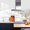 Fliesenaufkleber 15X15 Weißer Hintergrund Goldener Streifen Klebefliesen,Küche Wandaufkleber,Diy Fliesenfolie Für Badezimmer，Wasserdicht Selbstklebende Treppenaufkleber（10Pcs）