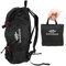 maxant Climbing Rope Bag, Rock Climbing Rope Bag, Waterproof Folding Rope Bag, 500D Rope Storage Bag, Shoulder Strap Backpack for Climbing, Hiking (Black)