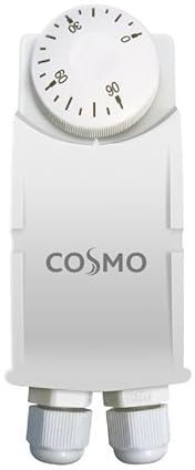 COSMO Anlegethermostat 30-90 °C 230V mit Arretierung CAT / CAT2 mit Doppelanschluss (CAT2 mit Doppelanschluss)