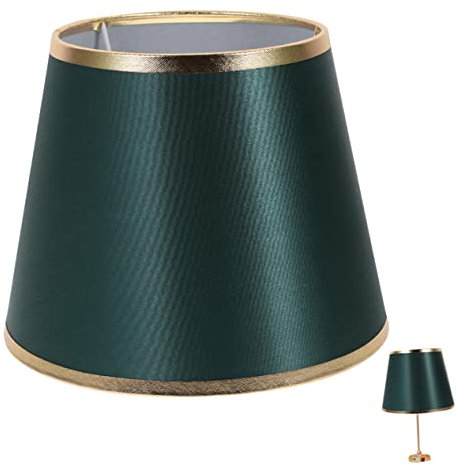 CAXUSD Lampenschirmbezug Aus Stoff Trommel-lampenschirm Kompatibel Mit E27-fassung Passend Für Schreibtischlampen