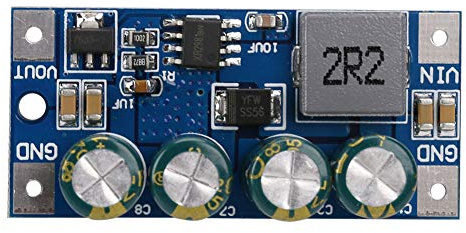 60 W DC Boost Converter 60 W Soporte Bolsa Basura Spannungs-Leistungswandler-Modul 3,7 V – 18 V auf 5 V 6 V 9 V 12 V 15 V 19,5 V Leiterplattenmodul Power Step Up-Modul (12V)