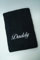 ★ Handtuch mit Namen Bestickt ★ Duchtuch ★ Geschenk ★ Badetuch ★ 500 g/m2 ★ (Schwarz, 70 x 140 cm)