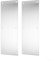Getdoublerich Paneles internos para puertas, faldones de puertas de acero inoxidable cepillado, faldones de puertas de metal, protectores para puertas, 2 piezas (300 mm x 80 mm con orificios)