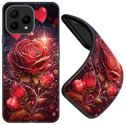 JEZSHTAI Cover per Wiko T60 Custodia in Silicone Antiurto Con Disegno Del Modello,Sottile Morbida in TPU Antigraffio Protettiva Case,B01
