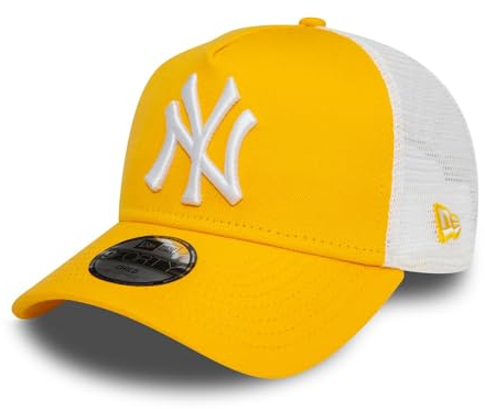 New Era Kinder Chyt League ESS Trucker Adjustable Cap NY Yankees Gelb, Size:YTH
