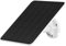 NIVIAN - Panel Solar 6W para Cámaras de Seguridad IP | Conector USB Tipo C y Adaptador MicroUSB | Fácil Instalación con Soporte Ajustable, Blanco, 1 Unidad, Plástico