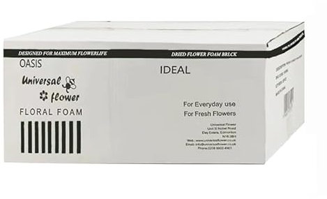 Oasis Universal Floral Foam Bricks, Ideal for Fresh Flower Arrangements, Pack of 20 (for Artificial Flowers)