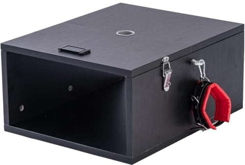 YZPNBW Rückhaltebox Bestrafung SM Sexspielzeug CBT Penis Folter Männlicher Unterkörper Stomp Box Mit Handschellen Sex Foltergerät Extremes Erotisches Rückhaltesystem Fetisch SM Spiel