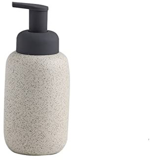 RAABYU Seifenspender, Handseifenspender, Haushaltsseifenspender, 13,5 Unzen, Keramik-Seifenspender für ätherische Öle, Shampoo, Seifenspender für Küche und Bad, manue
