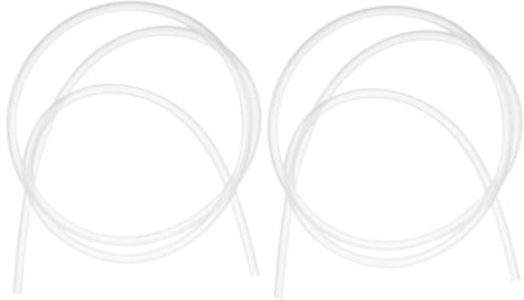 Cabilock 2 Stück Silikonschlauch Ersatzteile Flexibel Weich Kompatibel Für Elektrische Und Manuelle Hygienisch