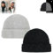 ADFUGE Flex Mütze 2.0 - Unisex, Flex Mütze Reflektierend, Flex Mütze Damen Strickmütze Bleiben Sie Warm Und Sichtbar (2Farbe)