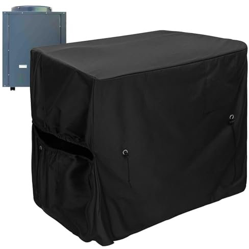 Frostschutz für Poolgeräte, Poolpumpe für den Winter, Schutzhülle für Gartenmöbel, 100 x 85 x 78 cm, externe Klimaanlage