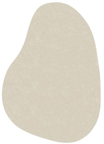 vidaXL Teppich HUARTE Kurzflor Weich & Waschbar Beige 140x200 cm