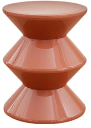 SiaBiced Siège à Langer en Forme de Sablier, Petite Table de Chevet Polyvalente, Brun