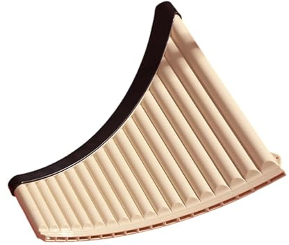 Traditional Pan Flute Pan Flute 16 Pipe Or 18 Pipe Beginner Friendly Curved Black C Major Professional(D)