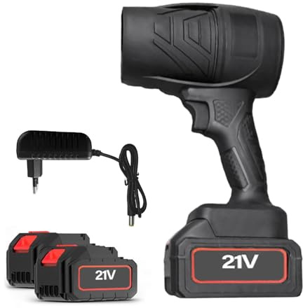 Soffiatore Turbo,Ventilatore elettrico portatile Turbo regolabile | Soffiatore d'aria Asciugatrice auto - per neve auto giardino paesaggistico industriale all'aperto autunno inverno