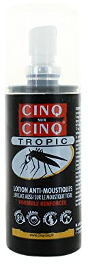 Tropic Lotion Anti-moustiques 75ml Cinq Sur Cinq