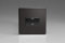 Varilight XDLFIBS Fan Isolator Switch Premium Black Black