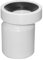 Raccordo eccentrico bianco per scarico wc HTSK Valsir 110mm