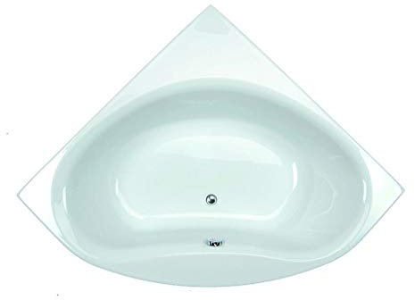 Baignoire d'angle Nalia - 145 x 145 cm, Avec tablier