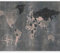 Fototapete murando - Vlies Weltkarte 350x256 cm - Foto Tapete Schlafzimmer Wohnzimmer Moderne Vliestapete XXL Wandtapete Motivtapeten Bildtapete 3d Effekt Wand Dekoration - Welt Karte k-A-0057-a-d