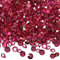 TOAOB 5000 Stück 3 mm Lila Acryl Kristalle Diamanten Tischstreuer Konfetti Klare Strasssteine für Tischdekoration Hochzeit Braut Dekoration Vasenperlen